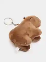 Светло-коричневый мягкая игрушка-брелок Гусь Обнимусь/Котенок Акула/Капибара, антистресс детский подарок