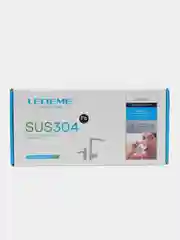 Смеситель для кухни LEDEME L74304 2 режима подачи воды, гибкий излив