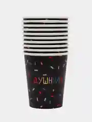 Серый колпак, одноразовые тарелки бумажные "Душнила"