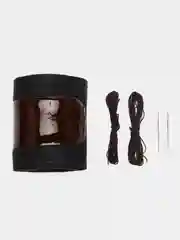 Чехол на руль из натуральной кожи с перфорацией
