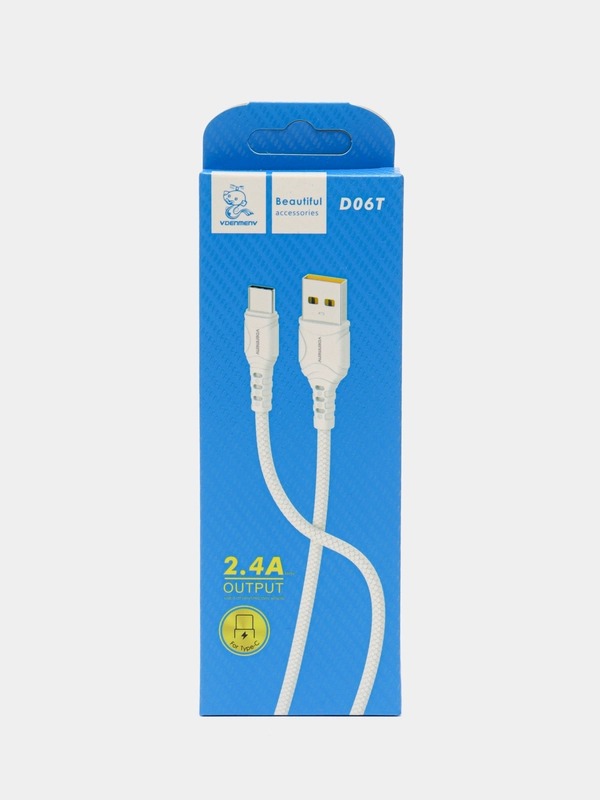 Кабель-зарядник USB Type-C, Android, Зарядка, D06T
