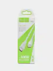 Белый кабель зарядный Hoco X93 Type-C/Type-C (60W/100W/240W), PD 20W, для Android и iMac