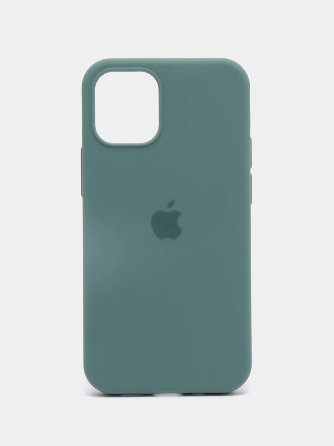Лесной зеленый чехол для iPhone 12, 13, 14 MINI PRO MAX PLUS силиконовый с логотипом, для смартфона Apple