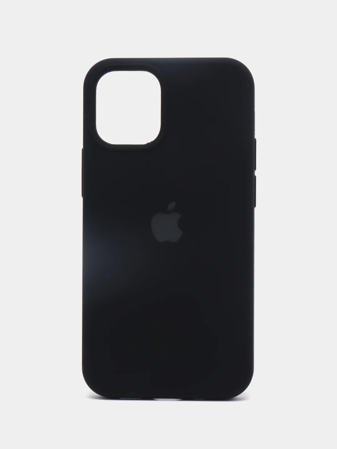 Черный чехол для iPhone 12, 13, 14 MINI PRO MAX PLUS силиконовый с логотипом, для смартфона Apple