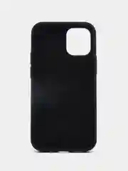 Черный чехол для iPhone 12, 13, 14 MINI PRO MAX PLUS силиконовый с логотипом, для смартфона Apple