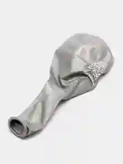 Серебряный воздушные шары, цвет металлик