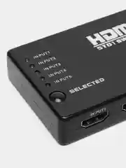 Переключатель коммутатор селектор свитч SWITCH HDMI 5 port MINI с ИК-пультом