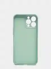 Бежевый силиконовый чехол с шёлковым покрытием для iPhone 13 Mini, 13 Pro Max