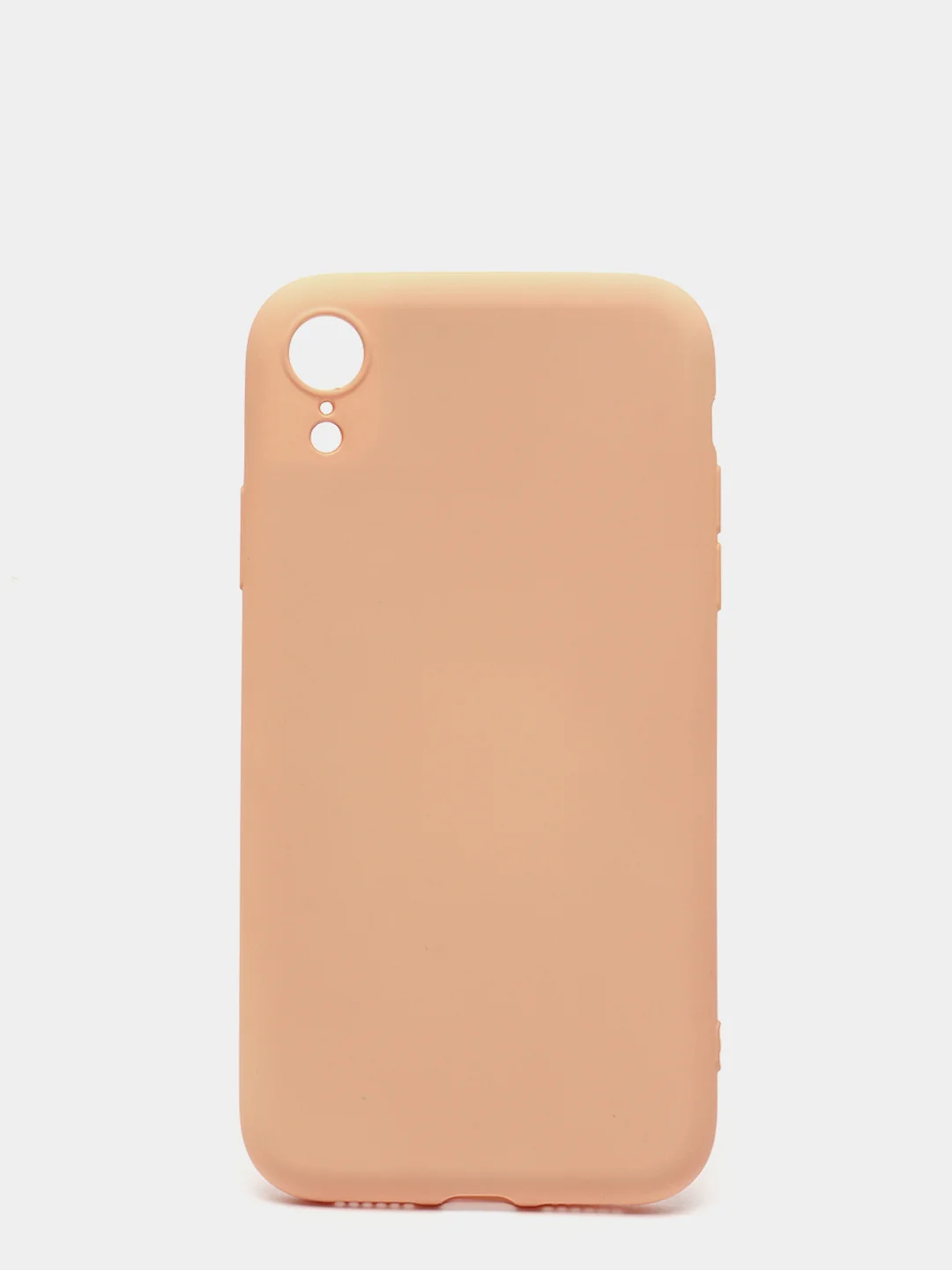 Бежевый силиконовый чехол с шёлковым покрытием для Apple iPhone X, XR, XS MAX, 11 Pro, 11 Pro Max
