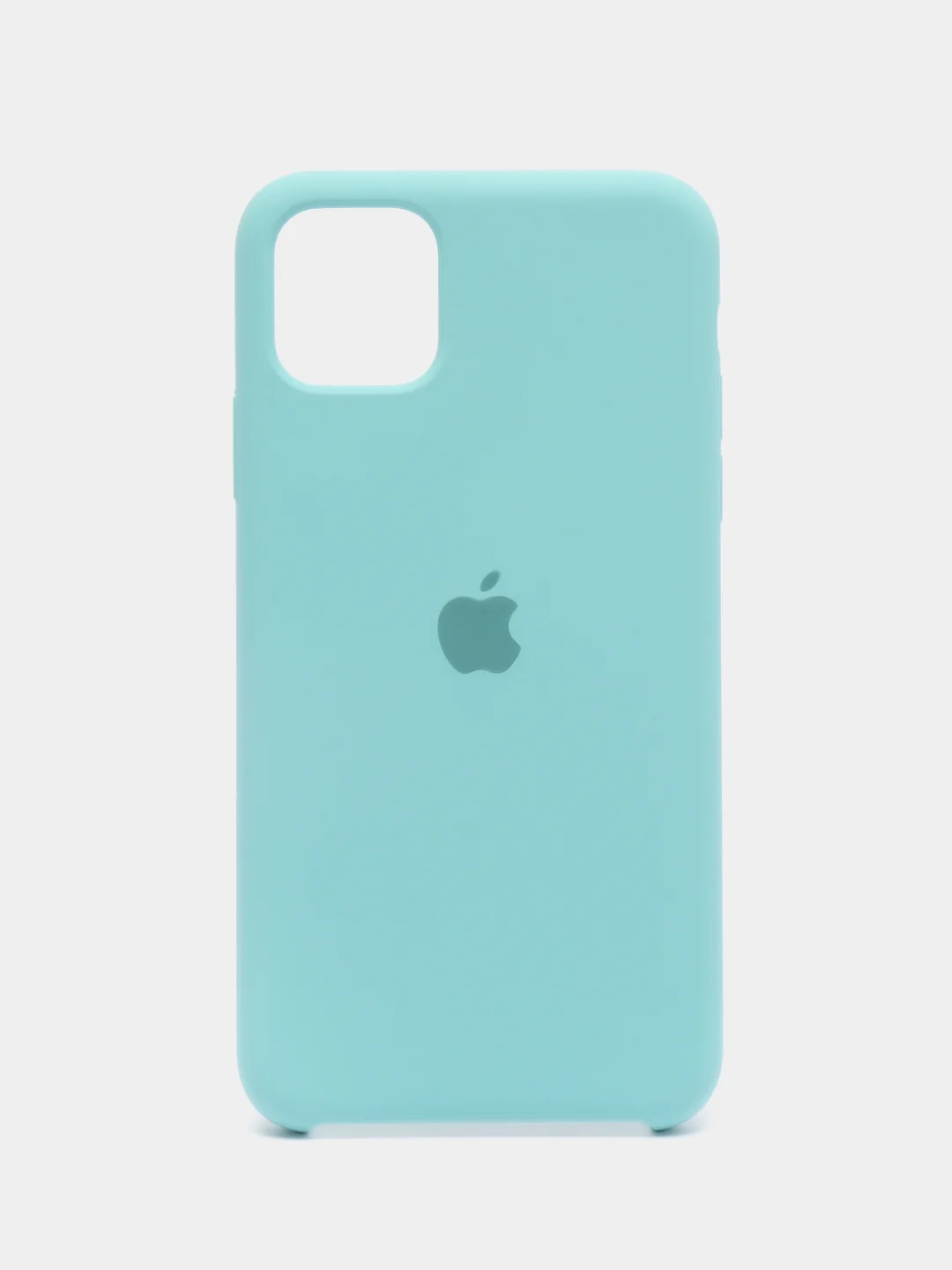 Бирюзовый чехол для iPhone 11, 11 Pro, 11 Pro Max, силиконовый. с логотипом, для смартфона