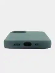 Лесной зеленый чехол для iPhone 12, 13, 14 MINI PRO MAX PLUS силиконовый с логотипом, для смартфона Apple