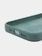 Лесной зеленый чехол для iPhone 12, 13, 14 MINI PRO MAX PLUS силиконовый с логотипом, для смартфона Apple