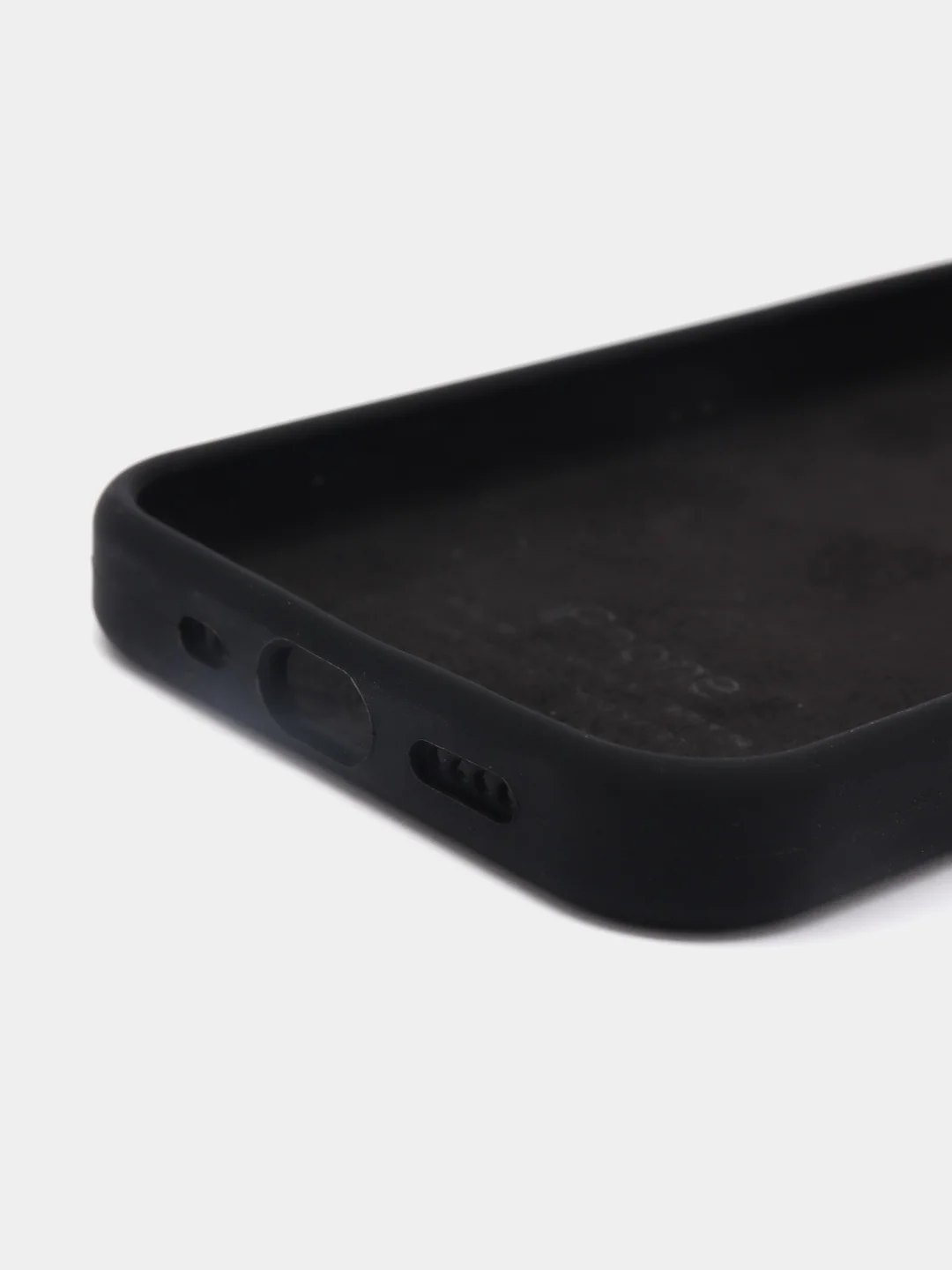 Черный чехол для iPhone 12, 13, 14 MINI PRO MAX PLUS силиконовый с логотипом, для смартфона Apple