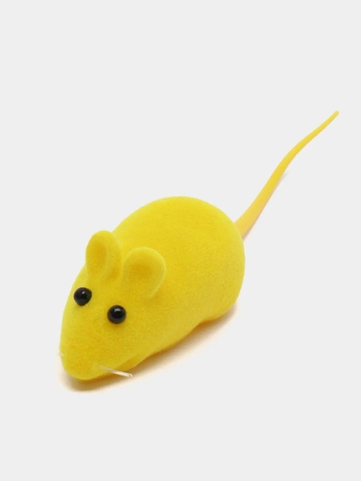 Игрушка для кошек мышка с пищалкой