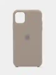 Бежевый меланж чехол для iPhone 11, 11 Pro, 11 Pro Max, силиконовый. с логотипом, для смартфона