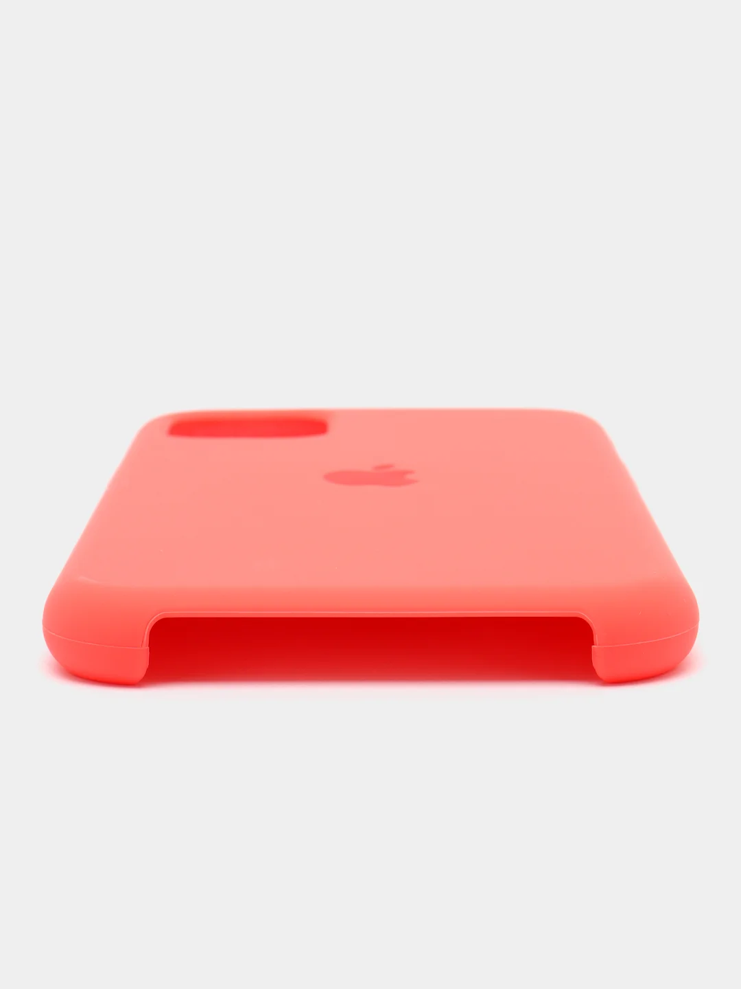 Алый чехол для iPhone 11, 11 Pro, 11 Pro Max, силиконовый. с логотипом, для смартфона