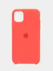 Алый чехол для iPhone 11, 11 Pro, 11 Pro Max, силиконовый. с логотипом, для смартфона