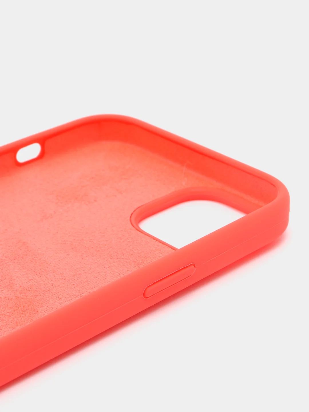 Алый чехол для iPhone 12, 13, 14 MINI PRO MAX PLUS силиконовый с логотипом, для смартфона Apple