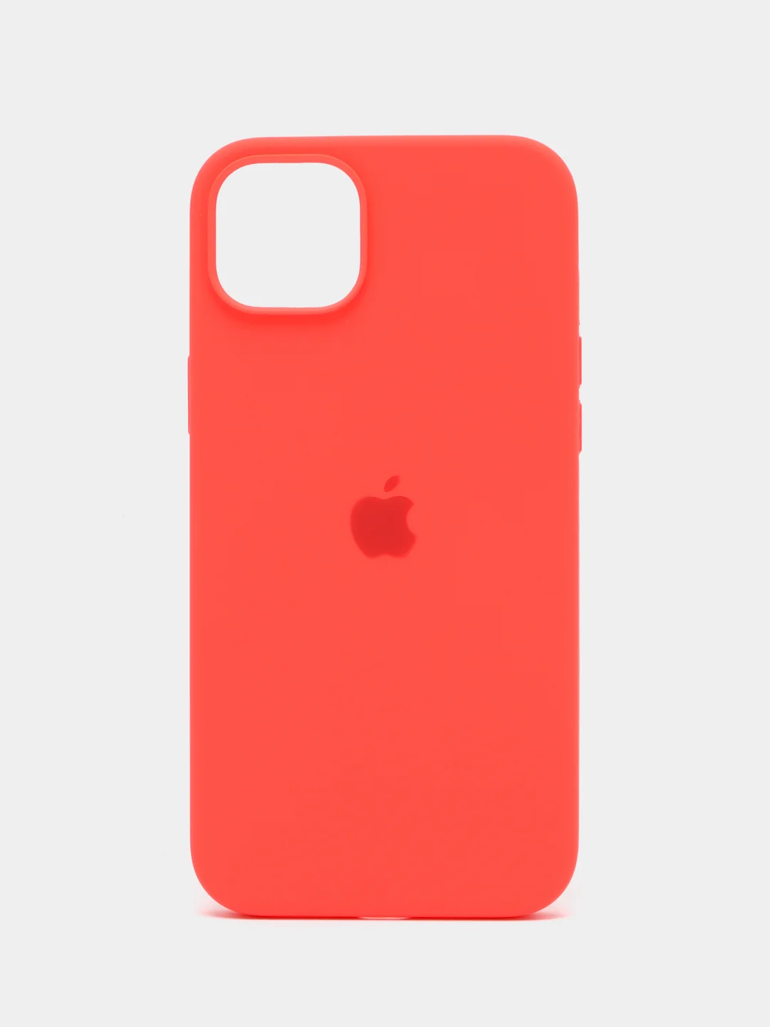 Алый чехол для iPhone 12, 13, 14 MINI PRO MAX PLUS силиконовый с логотипом, для смартфона Apple