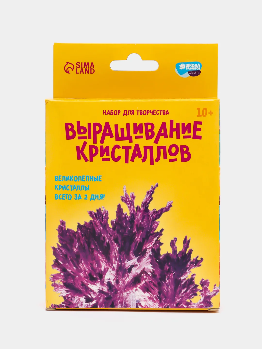 Синий набор для творчества Лучистые кристаллы химические эксперименты для детей