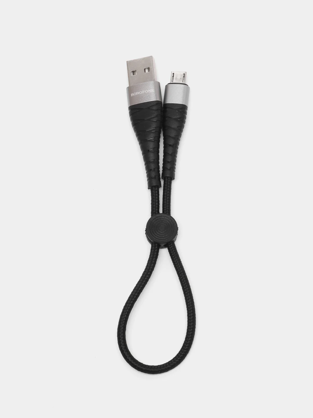 Черный кабель зарядный Borofone BX32 (Lightning, Micro-USB, Type-C) для iPhone и Android