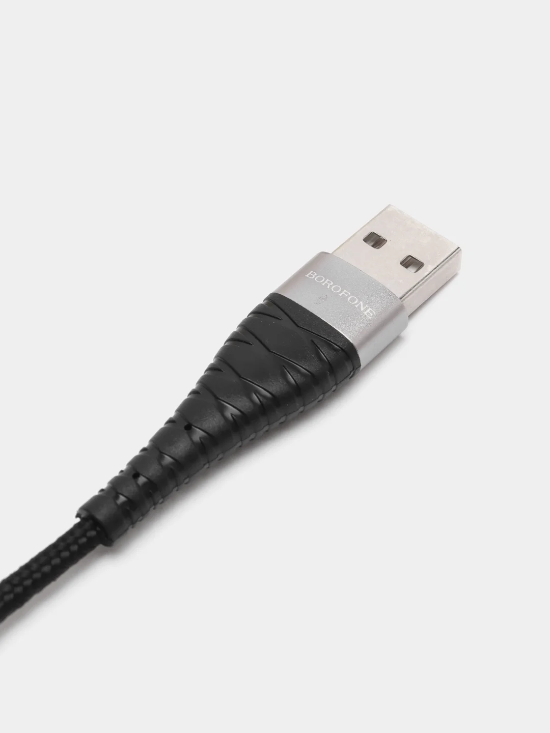 Красный кабель зарядный Borofone BX32 (Lightning, Micro-USB, Type-C) для iPhone и Android