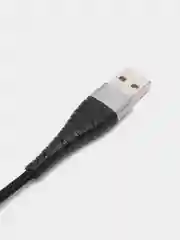 Красный кабель зарядный Borofone BX32 (Lightning, Micro-USB, Type-C) для iPhone и Android