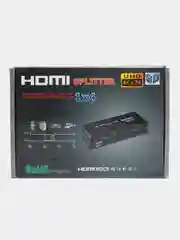 HDMI 1x4 порта 4K 3D сплиттер, разветвитель, коммутатор