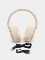 Белый беспроводные полноразмерные наушники Hoco W45, Bluetooth, AUX, с микрофоном