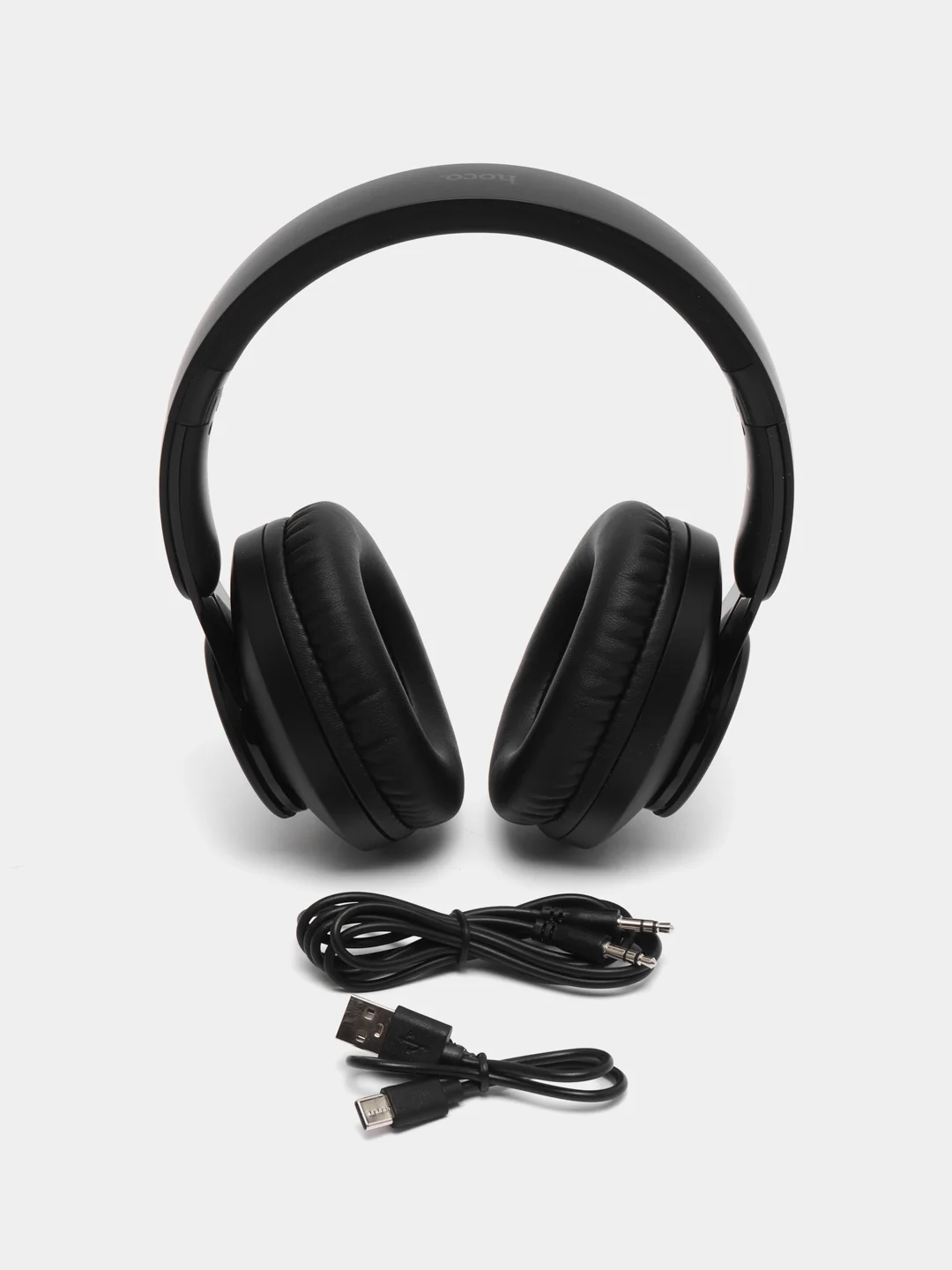 Черный беспроводные полноразмерные наушники Hoco W45, Bluetooth, AUX, с микрофоном