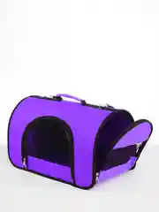 Фиолетовый переноска для кошек и собак JERRY с жестким каркасом, твердым дном и плечевым ремнем