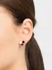 Бордовый серьги, разные дизайны на выбор