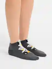 Черный женские носки из хлопка