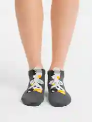 Черный женские носки из хлопка
