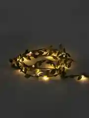 Гирлянда новогодняя с листьями , 2-3 метра,  20-30 led ламп
