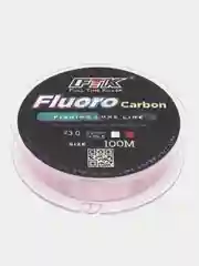 Розовый леска рыболовная нейлоновая FluoroCarbon, 100 м
