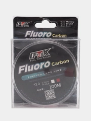 Леска рыболовная нейлоновая FluoroCarbon, 100 м