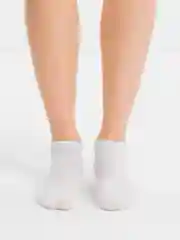 Белый носки короткие, унисекс
