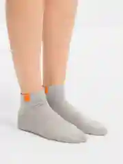 Желтый носки унисекс короткие