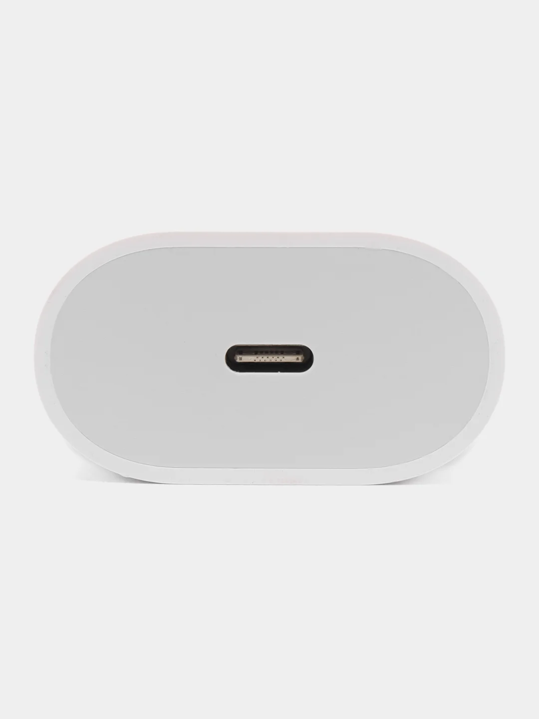 Белый блок питания для iPhone с Type-C, 20W, с быстрой зарядкой