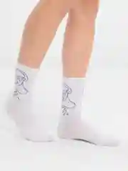 Белый носки женские, унисекс