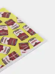 Наклейка на банковскую карту, стикер на карту: Банки с супом Кэмпбелл(Campbells Soup Cans)