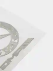 Золотой металлическая наклейка-стикер "Mercedes AMG" на телефон / авто