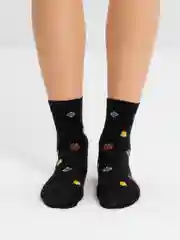 Черный носки зимние, новогодние, унисекс
