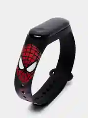 Черный часы детские, наручные, электронные, влагозащищённые