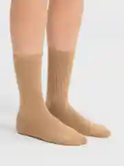 Бежевый носки унисекс