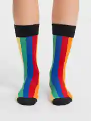 Черный носки яркие унисекс