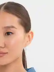 Серебряный серьги длинные Цепочка