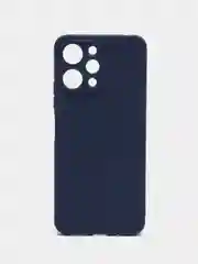 Ледяной чехол для Xiaomi Redmi 12 силиконовый BROSCORP матовый, тонкий, с бортиком-защитой камер