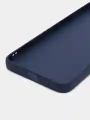 Ледяной чехол для Xiaomi Redmi 12 силиконовый BROSCORP матовый, тонкий, с бортиком-защитой камер
